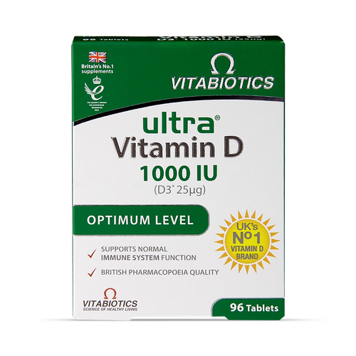 Ultra Vitamin D 1000 IU Optimum Level 96 Tablets
