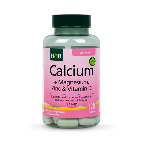 Calcium Magnesium Vitamin D and Zinc 120 Tablets
