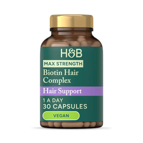 Biotin Hair High Strength Complex 30 Capsules