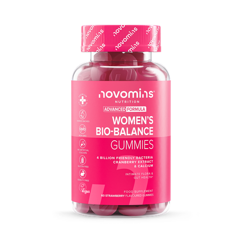 Women's Bio-Balance Strawberry Flavoured 60 Gummies