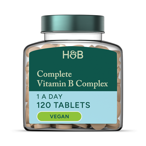 Complete Vitamin B Complex 120 Tablets